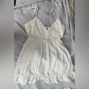 Forever 21 white baby doll dress